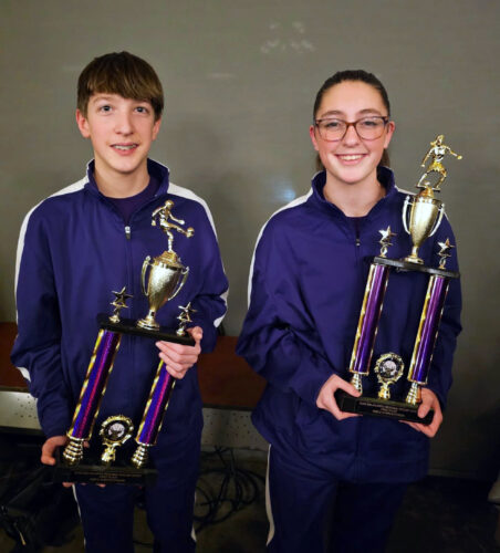 Two from Bellefonte Elks  score high at Soccer Shoot